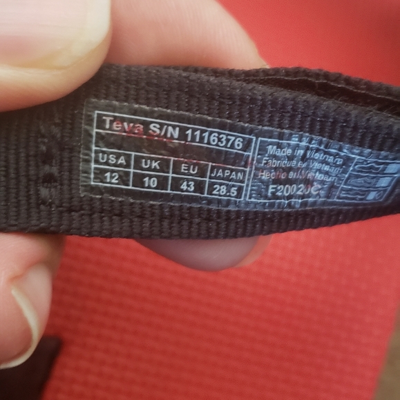 Teva Pride Flatform Sandals Size 12 - Picture 4 of 4